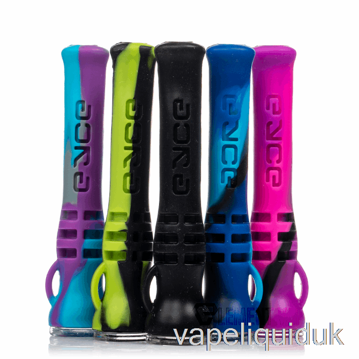 Eyce Shorty Silicone Chillum Coralreef (Teal / Magenta) Vape Juice